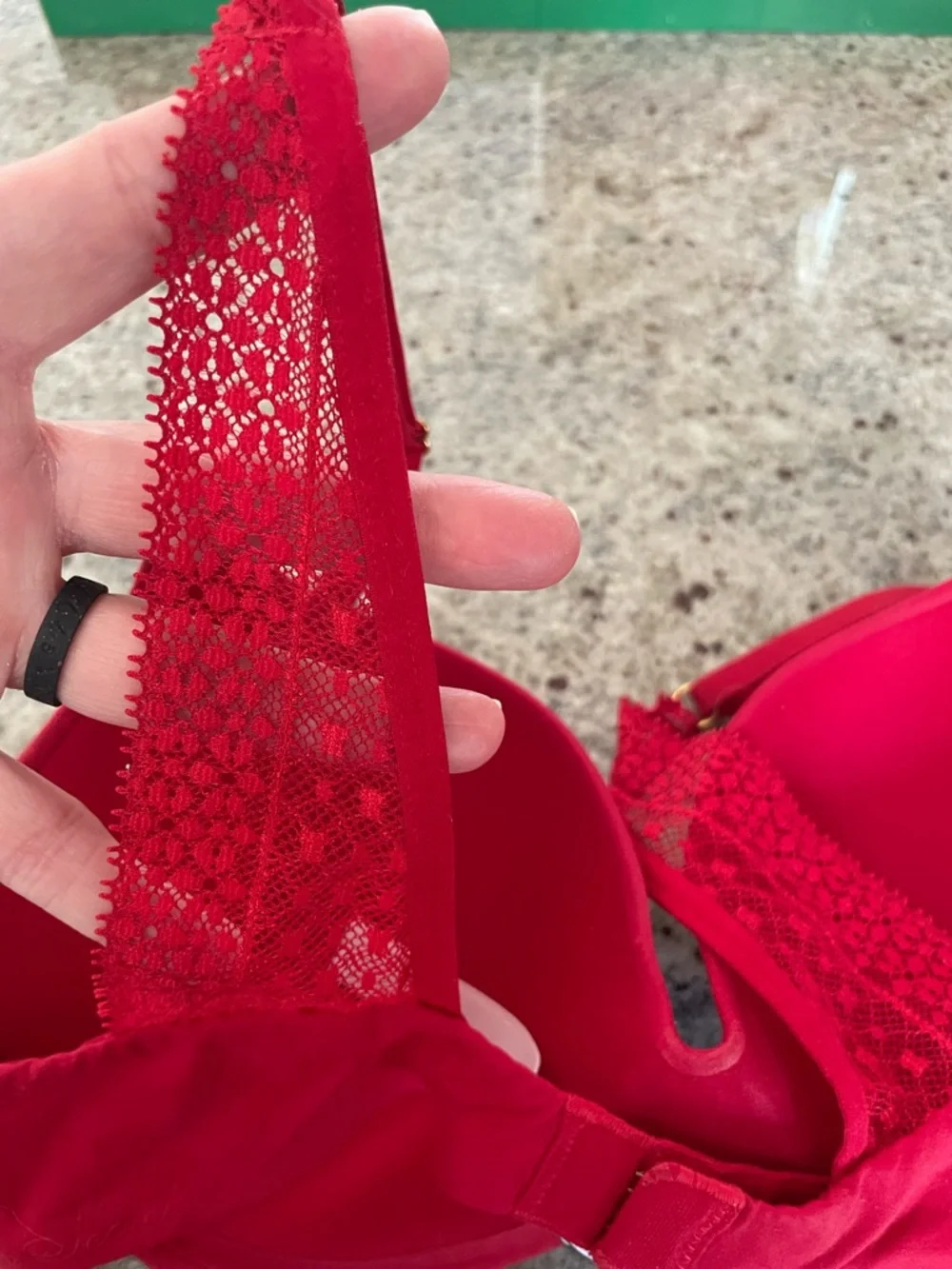 Victoria’s Secret perfect shape Push-Up Bra with Soma Floral Lace underwear Set